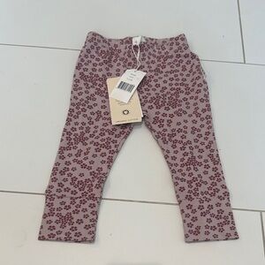 HUX Floral Print Kids Leggings 6/12m NWT